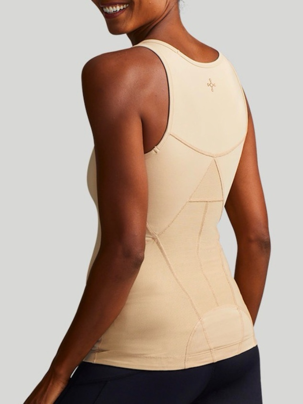 Tommie Copper Support Compression Tank Lower Back Support Nude XXL NWT